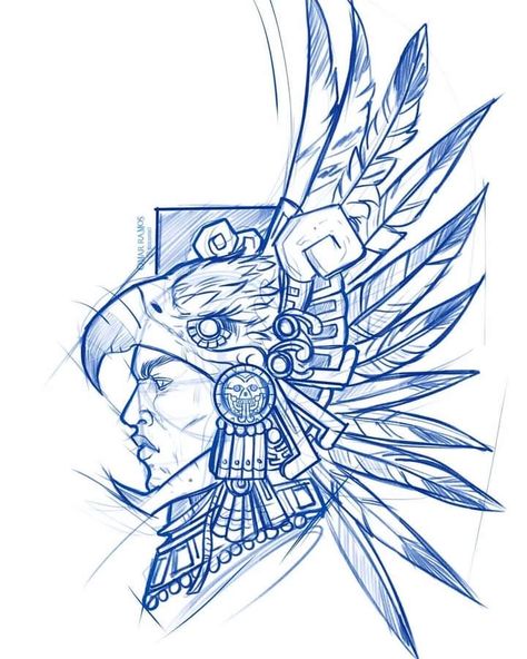 Aztec Art Drawings, Aztec Art Tattoo, Aztec Drawings, Aztec Tattoos Sleeve, Aztec Drawing, Aztec Artwork, Aztec Wallpaper, Mayan Tattoos, Konosuba Wallpaper