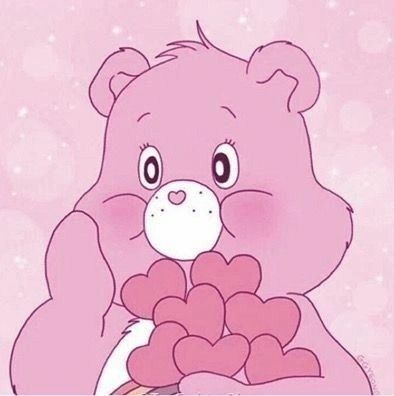 Bear Pink, Playlist Covers, Aesthetic Pink, Care Bear, Love You, Pastel, I Love, Pink, On Instagram