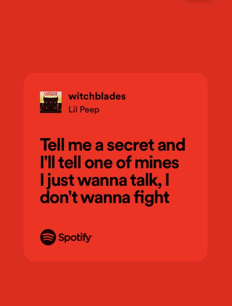 #lilpeep #witchblades #lyrics Song Qoutes, Real Lyrics, Lil Peep Lyrics, Songs That Describe Me, Relatable Lyrics, Mashup Music, Meaningful Lyrics, Music Poster Design, Spotify Lyrics