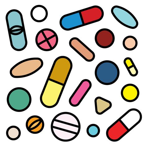 Stephen Cheetham - pills Pharmacy Wallpaper, Medicine Cartoon, Cartoon Medicine, Cute Pharmacy, Sketch Tablet, Sticker Printable, Thumbnail Sketches, Cartoon Coloring, Pharmacy Design