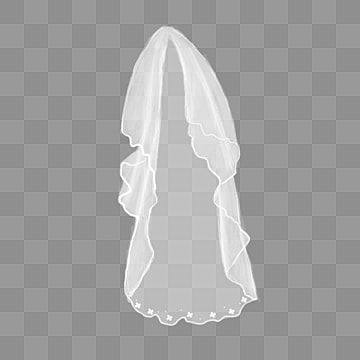 Transparent Veil Png, Wedding Veil Drawing, Veil Transparent, Veil Png, Veil Drawing, Transparent Veil, Romantic Veil, Bride Clipart, Black Hair Bows