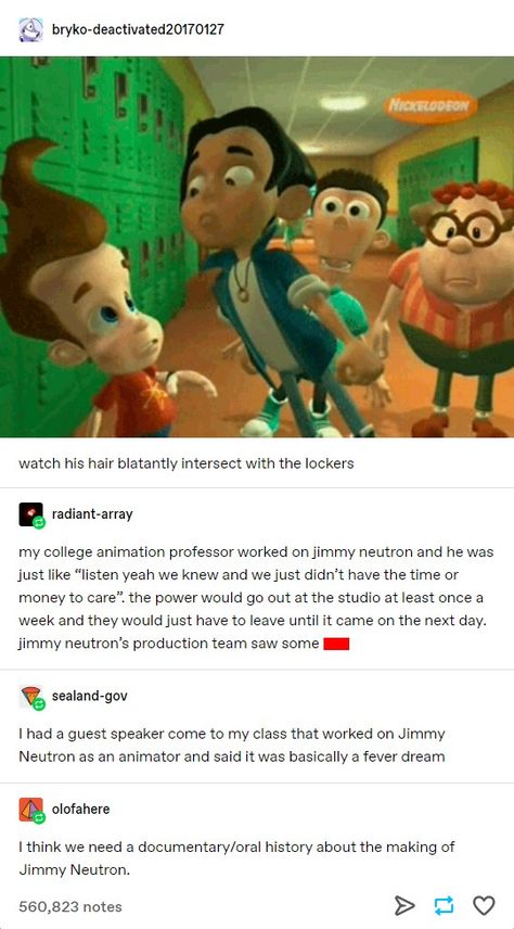 "3...2...1...Gotta blast!" Jimmy Neutron is a show that will live on forever in the form of hilarious fan posts and video compilations (and terrifying meme parodies). Today, we're sticking with the former. Here's some of the most hilarious posts and thoughts about the boy genius that we've found for you. Vote up on the funniest ones below! #jimmyneutron #tvshows #comedy #cartoons #memes #fanposts #boygenius #nostalgia