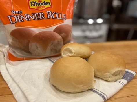 The 3 Best Store-Bought Frozen Dinner Rolls | Kitchn Dinner Roll Ideas, Frozen Dinner Ideas, Store Bought Dinner, Thanksgiving Rolls, No Yeast Dinner Rolls, Crusty Rolls, Frozen Dinner Rolls, Frozen Dinner, Frozen Rolls