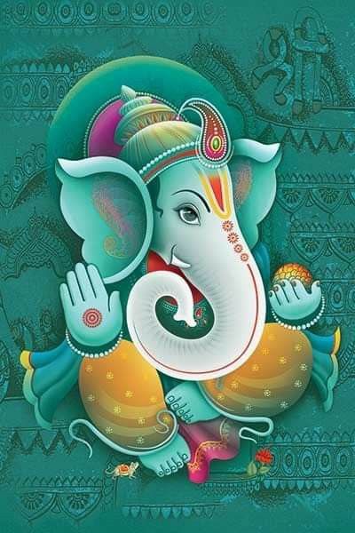 Arte Ganesha, Organic Flowers, Ayurveda Beauty, Ganesh Ji Images, Ganpati Bappa Wallpapers, Ganesha Drawing, Ganesh Art Paintings, Ganesh Lord, Happy Ganesh Chaturthi Images