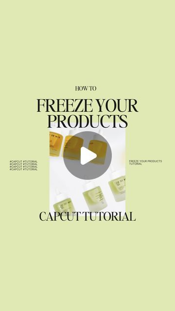 Creative2 #digitalbeautyagency on Instagram: "Create dynamic motion in your product reels with this easy CapCut freeze tutorial! 🎬

Here’s a simple CapCut tutorial to get your products rolling in style. We used one of our favourite skincare brands @viedemerus ✨

1️⃣ Start by filming your products rolling in opposite directions. 
2️⃣ At the desired moment, pause and hit ‘freeze’ to lock the product’s position.
3️⃣ Drag this frozen clip to the start as an overlay over the original video.
4️⃣ Split and adjust the length of the overlay so it perfectly matches the underlying video.
5️⃣ Select ‘remove background’ followed by ‘custom removal’ to isolate your product from its backdrop.
6️⃣ Use the quick brush tool to meticulously erase any remaining background around the product.
7️⃣ Apply this t Product Reels, Skincare Brands, Favorite Skincare Products, Original Video, Brand Strategy, Social Media Tips, The Start, Marketing Agency, Marketing Tips