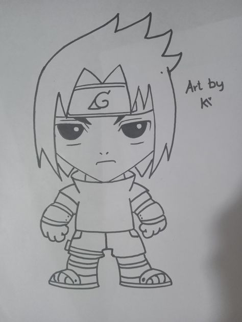 How To Draw Sasuke, Sasuke Drawing, Sasuke Naruto, Naruto Sketch Drawing, Naruto Sketch, Easy Drawing, Sketch Drawing, Anime Character Drawing, Character Drawing