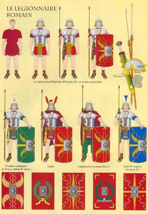 Rome at War | Weapons and Warfare Roman Shield, Roman Legionary, Imperiul Roman, Imperial Legion, Rome History, Roman Armor, Roman Britain, Roman Warriors, Roman Legion