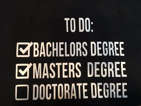 College To Do List, Checklist For College, Degree Quotes, Masters Graduation, Teaching Degree, Types Of Education, To Do Checklist, Master Thesis, Importance Of Time Management