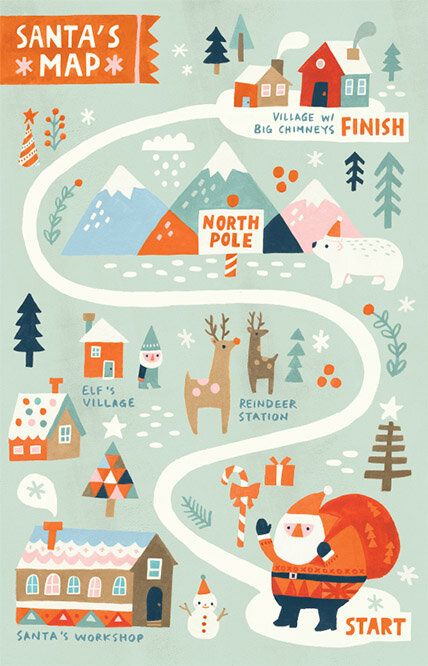 Irene Chan :: Eneri Christmas Infographic, Program Manager, Christmas Board Games, Christmas Color Palette, Fun Christmas Games, Maps For Kids, Map Artwork, Xmas Wallpaper, Isometric Design