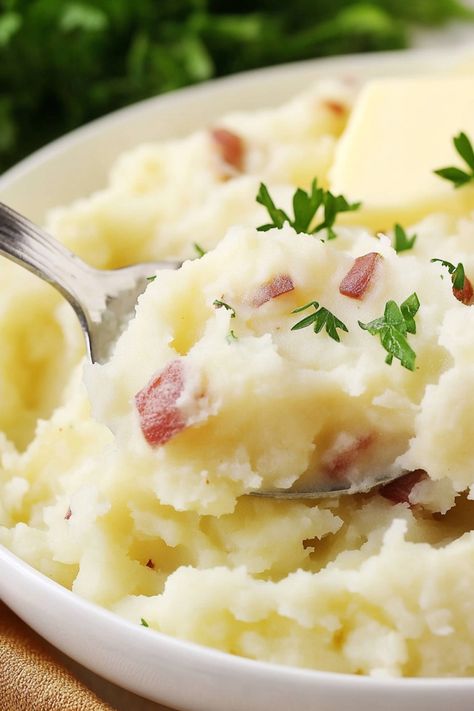 Indulge in the irresistible combination of creamy mashed potatoes made with red potatoes, a delicious twist on a classic comfort food favorite. From weeknight dinners to special occasions, these fluffy and flavorful mashed red potatoes are sure to impress your family and friends. Elevate your side dish game with this easy-to-make recipe that adds a pop of color and flavor to your table. Whether you enjoy them loaded with toppings or served as a simple side, these mashed red potatoes are versatil Silky Smooth Mashed Potatoes, Red Potato Mashed Potatoes, Mashed Potatoes With Red Potatoes, Red Garlic Mashed Potatoes, Red Mashed Potatoes, Healthy Mashed Potatoes, Mashed Red Potatoes, Parmesan Cheese Potatoes, Garlic Mashed Potatoes