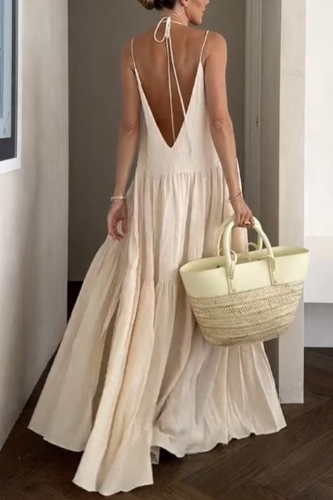 Best Seller Linen Resort Wear, Layered Maxi Dress, Y2k Cardigan, Cardigan Y2k, Evening Dresses Short, Vacation Wear, Looks Chic, Casual Summer Dresses, Romper With Skirt