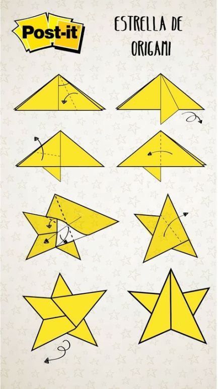 Make origami stars that shine like the stars in the sky. Post It Origami, Origami Fish Easy, Easy Origami Animals, Origami Yoda, Origami Step By Step, Origami Diagrams, Origami Ball, Origami Decoration, Origami Dragon