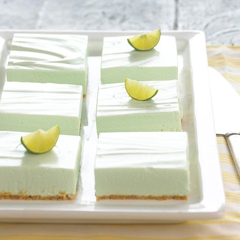 key lime cheesecake bars Lime Cheesecake Bars, Key Lime Cheesecake Bars, Key Lime Cheesecake, Festive Recipes, Spring Baking, Cheesecake Bar Recipes, Lime Cheesecake, Cheesecake Bars, Yummy Sweets