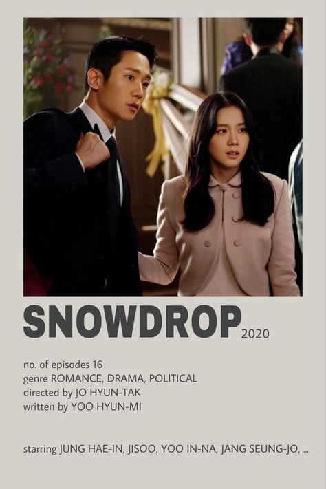 #kdrama #kdramaedit #jisoo #junghaein #koreandrama #snowdropposter #kdramasnowdrop #minimalist #jisooblackpink #poster Old Posters, Korean Tv Series, Scrapbook Disney, Korean Drama Series, Film Posters Minimalist, Korean Drama Tv, Drama Tv Shows, Drama Ideas, Korean Drama List