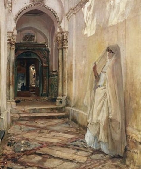 Frederick Arthur Bridgman, Arabian Art, Eastern Art, Islamic Paintings, Arabic Art, Ap Art, Old Paintings, Historical Art, Traditional Paintings