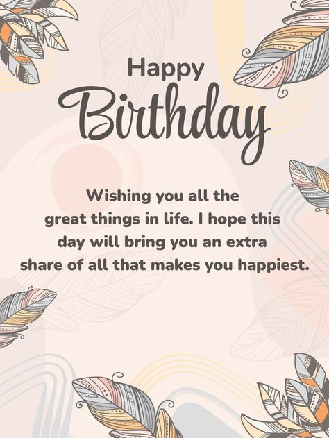 Sweet Happy Birthday Messages, Sweet Birthday Messages, Nice Birthday Messages, Birthday Message For Friend, Happy Birthday Wishes For A Friend, Short Birthday Wishes, Cute Birthday Wishes, Beautiful Birthday Wishes, Happy Birthday Best Friend Quotes