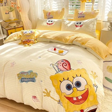 Spongebob Bedroom Decor, Spongebob Bedroom Ideas, Spongebob Room Decor, Spongebob Room Ideas, Spongebob Bedroom, Classy Vanity, Spongebob Room, Glam Beauty Room, Spongebob Things