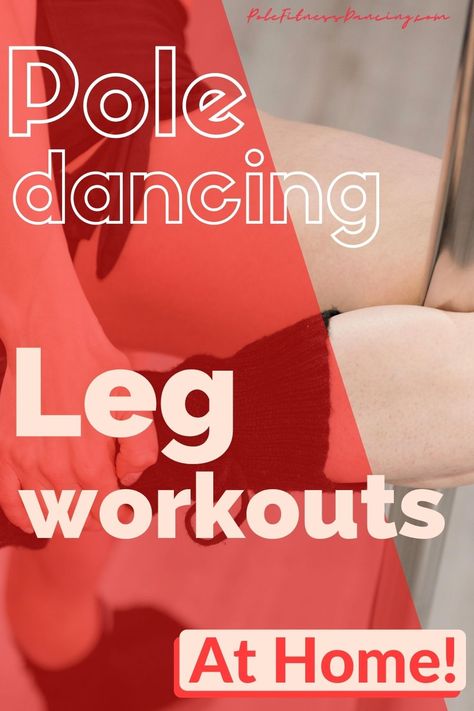 Pole Dancing Room Ideas Home, Workouts At Home For Women, Leg Workouts At Home, Pole Conditioning, Pole Dancing Fitness Beginners, Pole Fitness Beginner, Fitness Beginners, Pole Dancing For Beginners, Pole Exercises