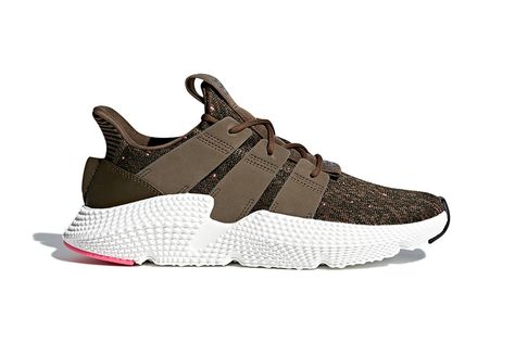 The adidas Prophere Takes on A “Trace Olive” Makeover Red Adidas Shoes, Adidas Prophere, 3d Printed Shoes, Adidas Suede, Men's Adidas (men), Fresh Sneakers, Sneaker Art, Latest Shoe Trends, Green Sneakers