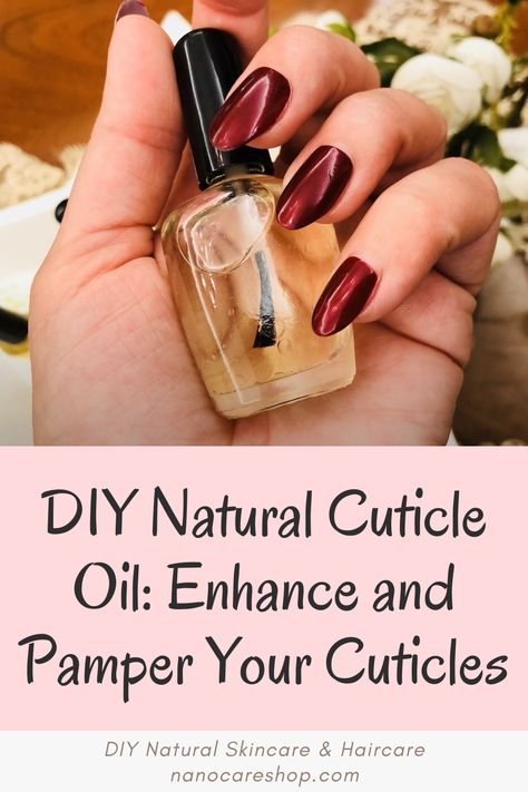 Introducing our guide on creating your very own DIY natural cuticle oil. Your cuticles play a vital role in maintaining the overall health and appearance of your nails. Dry and damaged cuticles can lead to brittle nails and an unpolished look. Fortunately, with the power of natural ingredients and a little DIY magic, you can give your cuticles the nourishment and care they deserve. In this article, we'll walk you through a simple yet effective recipe to create your own natural cuticle oil. Cuticle Oil Diy, Pastel Nail Art, Cleaning Your Ears, Castor Oil Packs, Brittle Nails, Nail Oil, Nail Cuticle, Body Oils, Diy Body