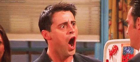 Joey GIF - Joey What Surprised - Discover & Share GIFs Joey Friends, Matt Leblanc, Ross Geller, Joey Tribbiani, A Course In Miracles, Phoebe Buffay, Friends Gif, Chandler Bing, Matthew Perry