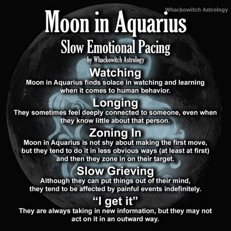 Moon Months, Aquarius Moon Sign, Moon Sign Astrology, Positive Personality Traits, Aquarius Personality, Aquarius Moon, Moon In Aquarius, Moon Astrology, Aquarius Truths