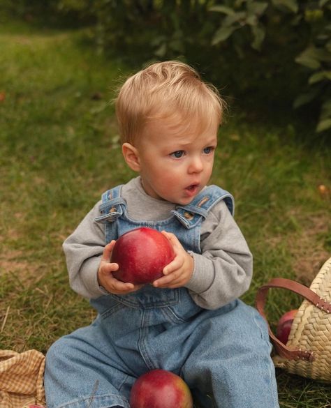 oohhhh yes 🌳👋🏼🧺 —— apple picking season has started 🙂. RESTOCK of the most extraordinary overalls in the world 🙃… and they are selling like hot cake, so we already have ANOTHER shipment on the way . 👀 surprise : —— adult version finally available !! ( I personally wear it every week for 6 months) Exclusivity in Quebec 🏠. Baby Apple Orchard Pictures, Apple Picking Baby Pictures, Fall Apple Picking Aesthetic, Apple Picking Photoshoot, Apple Orchard Pictures, Baby 2 Announcement, Apple Picking Season, Apple Picking Outfit, Beth Anne