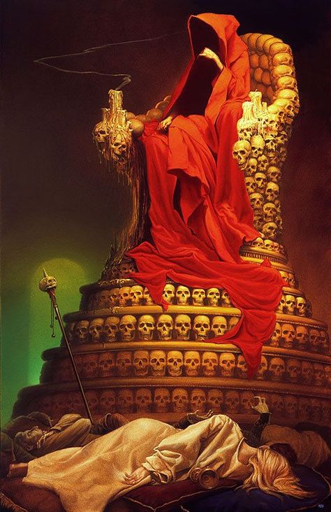 Dark Tower Art, The Crimson King, Michael Whelan, Crimson King, The Dark Tower Series, Stephen King It, Robert E Howard, The Dark Tower, Boris Vallejo