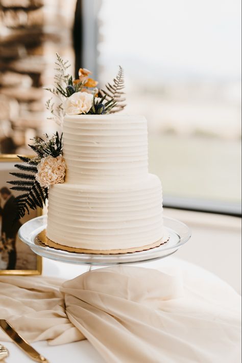 Simple Wedding Cake Small Two Tier, Wedding Cake For Small Wedding, 2 Layer White Wedding Cake, Two Tier Boho Wedding Cake, Wedding Cake 6 Inch, Simple Wedding Cake 2 Tier Flowers, Two Tier Small Wedding Cake, Simple Two Tiered Wedding Cakes, Simple Two Layer Wedding Cake