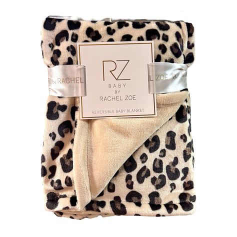 Rachel Zoe Reversible Leopard Print Baby 30x40 100% Polyester Super Soft New With Tags Rachel Zoe Baby Blanket Animal Print Cute, Cozy Baby Gift Baby Blanket Animal, Leopard Baby Showers, Rachael Zoe, Baby Bubble Romper, Baby Bath Robe, Baby Leopard, Leopard Print Baby, Baby Bubble, Baby Towel