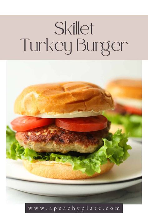 Turkey Burger Seasoning, Stovetop Burgers, Homemade Turkey Burgers, Burgers On The Stove, Ground Turkey Burgers, Best Turkey Burgers, Turkey Seasoning, Turkey Burger Recipe, Easy Burger Recipe