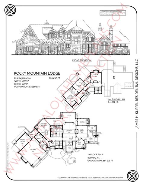 Ski Chalet Floor Plans, Chalet Floor Plans, Mountain Home Floor Plans, Lodge Floor Plans, Sims 4 Home Ideas, Architectural Homes, Lodge Plans, Log Cabin House Plans, Wyoming House