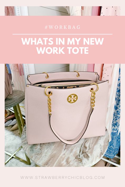 In todays video I’m sharing a mini review of my new work tote along with what’s in my bag! I’m so glad I purchased it… Work Tote Bag Essentials, What's In My Work Bag, Atlanta Style, Classic Work Outfits, Mom Purses, Work Attire Women, Womens Work Bag, Atlanta Fashion, Tote Outfit