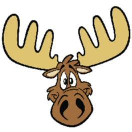 Moose Logo Design, Moose Cartoon, Cartoon Moose, Moose Pictures, Moose Head, Animal Silhouette, Pet Rocks, Rock Painting Art, Cartoon Images