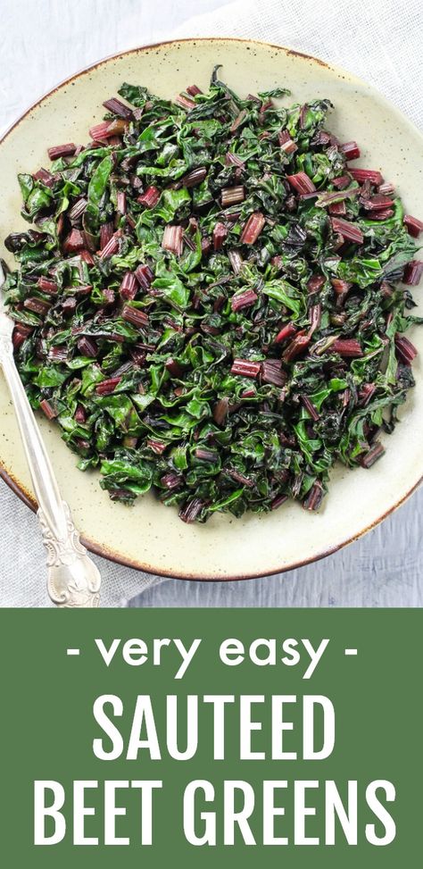 Cooking Beet Greens, Beet Greens Recipe Sauteed, Lazy Beet Leaf Casserole, Sautéed Beet Greens, How To Use Beet Greens, Beet Greens How To Cook, Beet Leaf Recipes, Beet Greens Recipe, Fall Eating