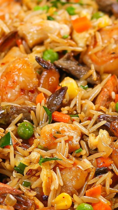 Nigerian Fried Rice, Special Fried Rice, Nigerian Food, Fried Rice Recipe, Sweet And Sour Pork, Rice Recipes, Fried Rice, Low Cost, Food Inspiration