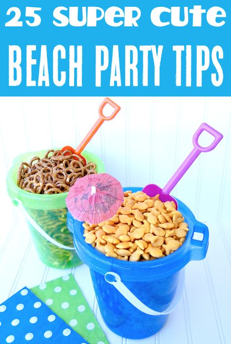 Beach Party Ideas Beach Party Ideas, Beach Theme Birthday, Beach Birthday Party, Luau Birthday Party, Frugal Girls, Outfit 2020, Fiesta Tropical, Party Tips, Party Aesthetic