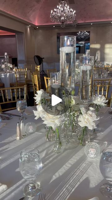 Zoila J Barcia-Floral Designer on Instagram: "There is no remedy for love but to love more-HENRY DAVID THOREAU . . . Wedding decor/Florist @z_floral_designs Candelabras, candle holders @jl_craftdesign Venue @theswanclub . . . . *I DO NOT OWN T HE COPYRIGHT TO THIS MUSIC* #africanwedding #barmitzvah #eventdesign #christmasflowers #xmasdecor #weddingwire ##dryflowers #flowerbox #birthday #theknots #luxurywedding #birthday#nywedding #floraldesigns #florist #nyflorist #nyfloraldesigner #WEDDINGCENTERPIECES #WEDDINGDESIGN #WEDDINGDECOR #WEDDINGFLORAL #bridalshower #centerpieces #sweetsixteen #quinceañera" Candleabras Wedding Centerpiece, Diy Candelabra Centerpiece, Tall Candle Centerpiece, Candleabra Wedding, Diy Candelabra, Candelabra Wedding Centerpieces, Candelabra Wedding, Candelabra Centerpiece, Tall Candle