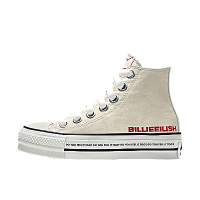 Converse By You x Billie Eilish Chuck Taylor All Star Lift Platform Billie Eilish Converse, Chuck Taylor All Star Lift, Chuck Taylor All Star, Relish, Chuck Taylor, Billie Eilish, Chuck Taylors, Christmas Ideas, Me Too Shoes