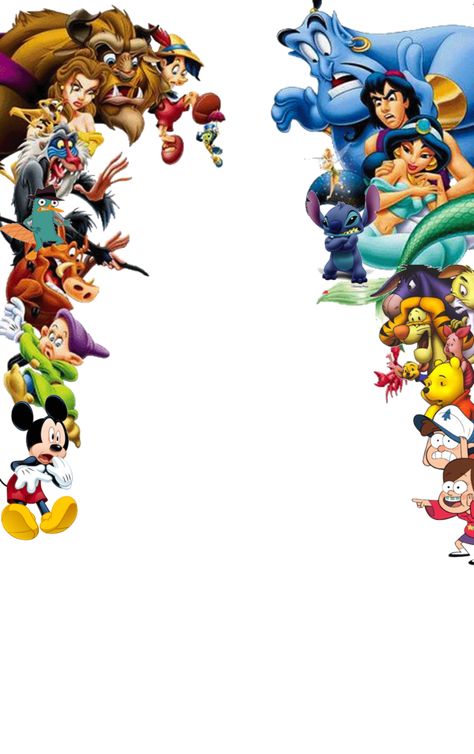 Disney Characters Png, Disney Characters Images, Disney Png, Acrylic Portrait Painting, Disney Movie Night, Walt Disney Characters, Pokemon Trading Card, Disney Party, Disney Addict