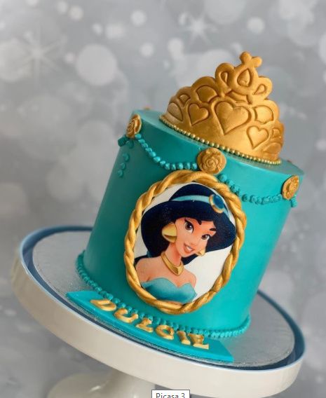 Aladdin Theme Cake, Jasmine Princess Cake, Princess Jasmine Birthday Party Cake, Jasmine Cake Ideas, Princess Jasmine Birthday Cake, Jasmin Cake, Jasmine Birthday Cake, Princess Jasmine Cake, Princess Theme Cake