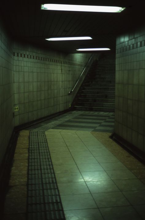 Desain Editorial, Subway Station, Dreamcore Weirdcore, Odaiba, Cinematic Photography, Grunge Aesthetic, Green Aesthetic, Abandoned Places, Metropolis