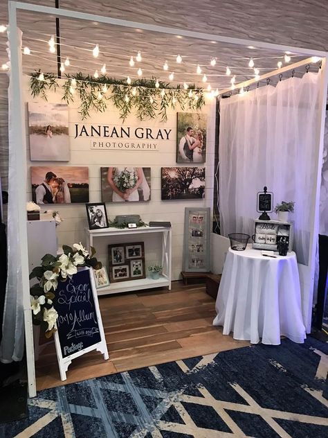 Photographer Expo Booth, Photographer Booth Display, Bridal Expo Booth, Wedding Vendors Booth, Expo Booth Design, Wedding Expo Booth, Wedding Show Booth, Bridal Show Booths, Photography Booth