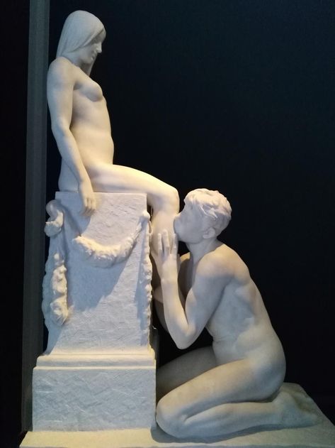 Stephan Sinding, Spiritual Marriage, Fall Wallpaper Tumblr, I Am Deserving, Cast Sculpture, 23 January, Statue Art, 19th Century Paintings, Baby Metal