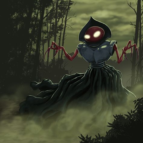 The Flatwoods Monster. Monster Sightings, Monster Aesthetic, Flatwoods Monster, Alien Concept, Alien Concept Art, Alien Art, Urban Legends, Beautiful Dark Art, Weird Creatures