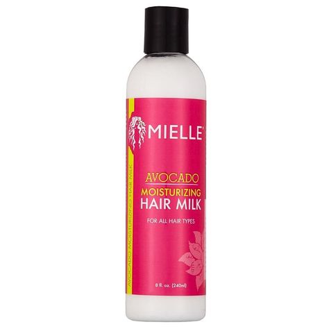 Mielle Organics Avocado Moisturizing Hair Milk for All Hair Types, 8 Ounces Refresh Curls, Protective Styles For Natural Hair Short, Deep Hair Conditioner, Length Retention, Hair Moisturizer, Mielle Organics, Avocado Hair, Moisturizing Hair, Hair Milk