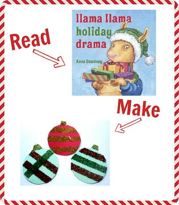 25 Christmas books with crafts to match Book With Craft Activity, Llama Llama Holiday Drama Activities, Christmas Storytime Ideas, Christmas Books With Crafts For Kids, Christmas Book And Craft, Christmas Book Crafts, Books With Crafts To Match, Books With Crafts, Christmas Book Activities