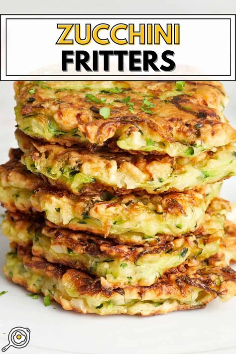 These easy zucchini fritters include crispy brown edges, a tender inside, and they’re a super fun way to get your veggies in! Easy Zucchini Fritters, Bites Ideas, Budget Bites, Zucchini Cheddar, Zucchini Patties, Zucchini Fritters Recipe, Zucchini Side Dishes, Dip Easy, Freeze Dryer