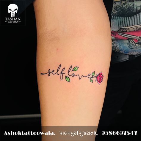 TashanTattoo
AshokTattooWala
S.20. Tirupati plaza
Opp. New bus stand
Near gd modi collage
Palanpur (gujrat)
9586697547
9687533310 Self Love With Flowers Tattoo, Self Love Tattoo Stencil Design, Tattoos For Self Love And Growth, Love My Self Tattoo, Love Name Tattoo, I Am Enough Tattoo, Self Love Tattoos, Name Tattoo On Hand, Tattoo Stencil Designs