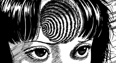 Anime Computer Wallpaper, Laptop Wallpaper Desktop Wallpapers, Japanese Horror, Scary Wallpaper, Drawing Wallpaper, Black Cartoon Characters, Mac Wallpaper, Junji Ito, Aesthetic Desktop Wallpaper